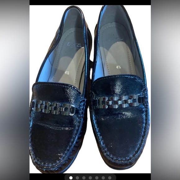 The Nella by ARA black leather loafer - Picture 1 of 7